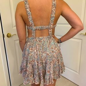 Adorable fit and flare summer dress